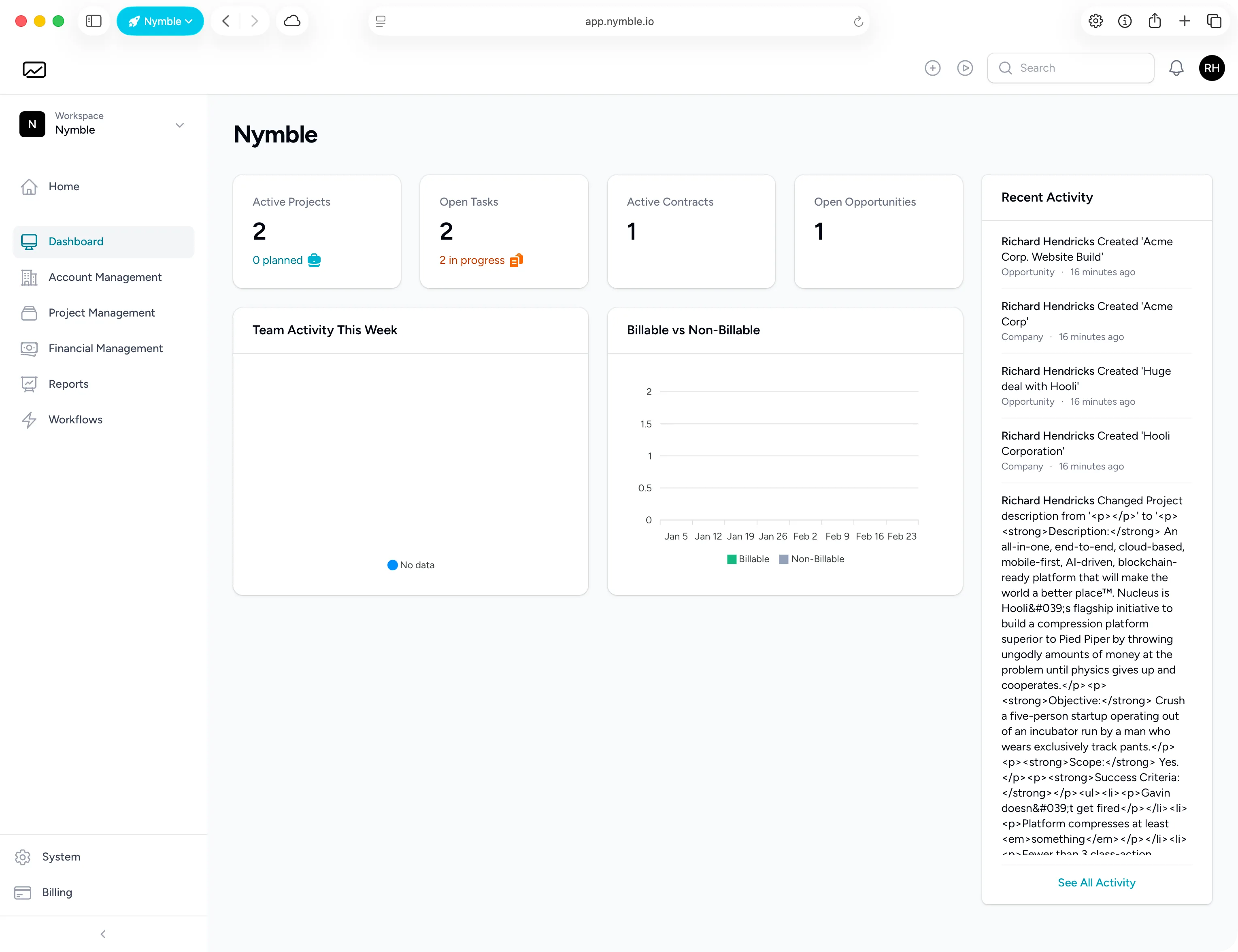 Billing & Invoicing in Nymble